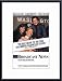 Broadcast News, Art Poster with Metal Frame, poster size: 11