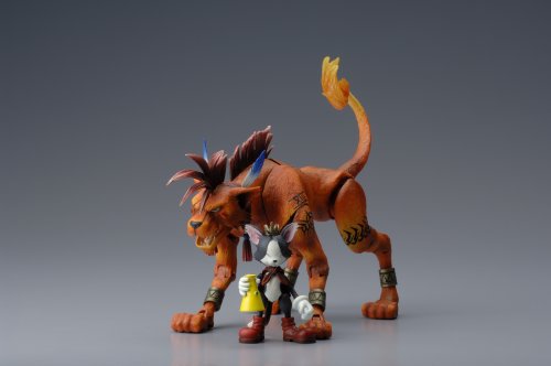Final Fantasy VII Play Arts Vol. 2 Action Figure - Red XIII & Cait Sith No. 4