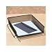 Expressions Wire Mesh Stackable Front Load Letter Tray, Pewter (ELD22214)