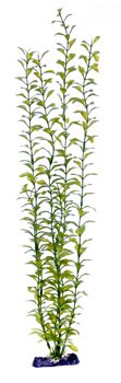 22 inch Artificial Green Blooming Ludwigia Plant with Heavy Weight Base