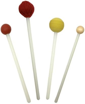 American Drum Short Set of Mallets, For Use with a Mallet Cuff