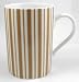 Basic Stripes キャラメル マグ 111 003 0745: ●シンプルなストライプ柄のマグ<br> ●KONITZとは、100年近い歴史を持つドイツのトップクラスの陶磁器メーカー。職人の堅実な技と斬新なデザインが融合した確かな使い心地。電子レンジ・ディッシュウォッシャー使用...