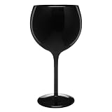 Balloon Glass Set of 6 - Midnight Black