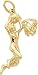 Female Basketball Charm by Rembrandt Charms