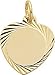 Disc: Diamond Cut Heart Charm 14K Yellow Gold Disc: Diamond Cut Heart Charm 14K Yellow Gold