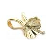 14K Yellow Gold Pearl Cup Pendant Setting Finding