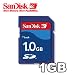 SanDisk - Flash memory card - 1 GB - SD