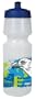 BioGreen Biodegradable BPA-Free Sport Bottle with Wide Mouth DuoFlow Lid (26-Ounce, Frosted Clear, Eagle)