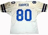 Alvin Harper Dallas Cowboys NFL Autographed/Hand Signed Authentic White Jersey