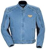 DSX DENIM MOTORCYCLE JACKET CLASSIC BLUE