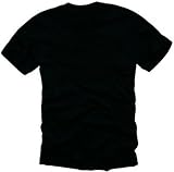 Coole Fun T-Shirts T-SHIRT SCHWARZ GR.XXL