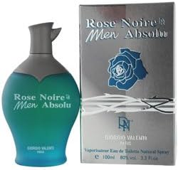 ROSE NOIRE ABSOLU by Giorgio Valenti EDT SPRAY 3.3 OZ (Package Of 3)