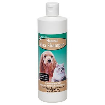 NaturVet Natural Flea Shampoo for Pets