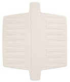 Rubbermaid 1297-AR-BISQU Twin Sink Divider Mat