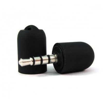 Menotek Mini iPod Microphone for iPhone G/iPod Touch 2G/iPod Nano 4G/iPod Classic 120GB - BLACK