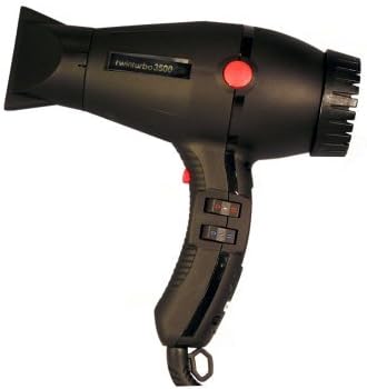 Extracompact Twinturbo 3500 2000 Watt Compact Professional Hair Dryer by Twin Turbo