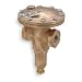 Cash Valve D-51 Bronze Pressure Regulator, 2 - 30 " Hg Pressure Range, 1" NPT Female