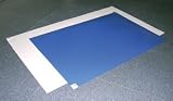 Fisherbrand Adhesive Entryway Mats, Low-tack; 40 clear sheets on white mat; 18 x 45 in. (46 x 114cm)