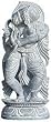 ShalinCraft Human Figurines Stone Carving 3.25 x 1.75 x 8" (sos001)