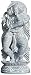 ShalinCraft Human Figurines Stone Carving 3.25 x 1.75 x 8" (sos001)
