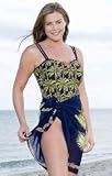 Your Best Look Palm Beach Tankini Swimsuit - Women's Swimsuit Plus Size Swimsuit