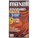 Maxell GX-S T-180 VHS Cassette