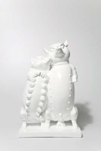 Kare 30106 Deko Figur Pig In Love 38 x 52 x 33 cm Polyresin Preisvergleich