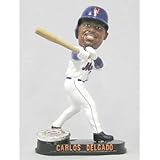 Carlos Delgado New York Mets Forever Collectibles Blatinum Bobble Head