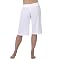Gilligan & O'Malley® Cropped Pants - True White