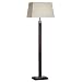 Cosmopolitan Modern Floor Lamp And Shadeb Wood Effect.150 Watt Bulb
