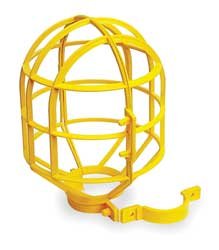 LumaPro 6YF76 Plastic Cage, 1 Guard Length= 6-3/4 OD=5-1/4, ID=4-1/2