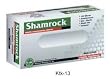 Shamrock 31310 Lightly Powdered Textured Blue Protein-Free 9 inch Nitrile extra Small Examination Gloves - Sold by the Case