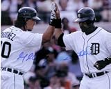 Signed Tigers, Detroit 8x10 By Gary Sheffield and Magglio Ordonez Photo