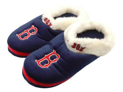Forever Collectibles Boston Red Sox official MLB size xl fuzzy mens Slippers