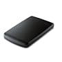 Buffalo Technology JustStore Portable 500 GB USB 2.0 Ultra-Slim Portable External Hard Drive HD-PV500U2/BK (Black)