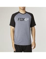 Apparel: Fox Racing Mens Warmup Tech Short-Sleeve Shirt X-Large Heather Graphite - Fox Racing