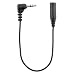 EFORCITY Premium Universal 3.5 mm Male to 2.5mm Female Stereo Headset / Speaker Adaptor for Motorola / LG / Kyocera / Sanyo