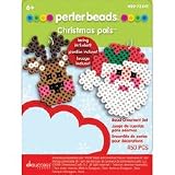 Perler Fuse Bead Activity Ornament Kits - Christmas Pals