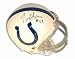 Joseph Addai Indianapolis Colts Autographed Riddell Mini Football Helmet
