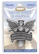 Never Drive Faster Than Your Guardian Angel Can Fly Visor Clip