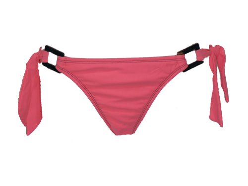 Hobie Strawberry Pink Surfer Side Tie Pant Bikini Bottom