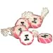 PINK AND WHITE MR & MRS ROCK (WEDDING FAVOUR)
