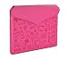 Case Star ® Hot Pink cute witch PU Leather Sleeve Cover Carrying Bag for Apple iPad 2 the New iPad (iPad 3, the 3rd Generation) + Case Star Cellphone Bag