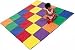 Children's Factory Primary Color Patchwork Crawley Mat