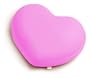 Mogu Big Heart 20-by-24-Inch Decorative Pillow, Pink