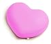 Mogu Big Heart 20-by-24-Inch Decorative Pillow, Pink Image