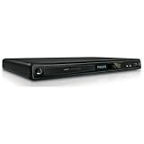 Slim DVD Player (360mm), 1080p Up-Convert, USB Slot, HDMI CEC;DivX Ultra Certified