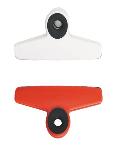 Childrens Toyshop  Kitchen & Housewares : Oxo Good Grips Red Bag Clips, Set of 2