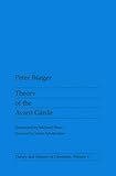 Theory Of the Avant-Garde (Theory and History of Literature)