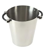 Marquis by Waterford Vintage Collection Champagne Bucket with Black Leather Handles